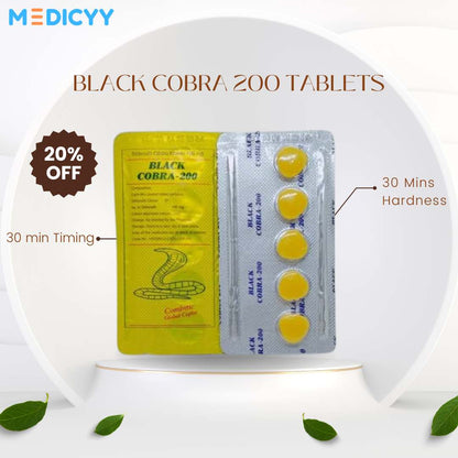 Black Cobra 200Mg (20 Tablet)