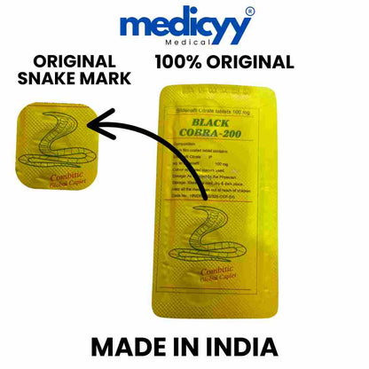 Black Cobra 200Mg (20 Tablet)