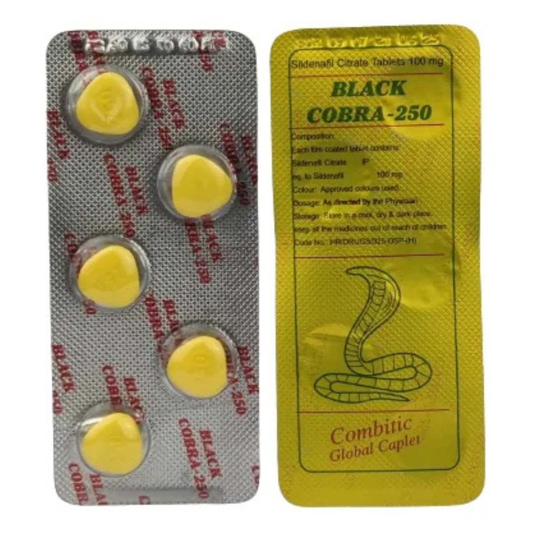 Black Cobra 250mg (20 Tablet)