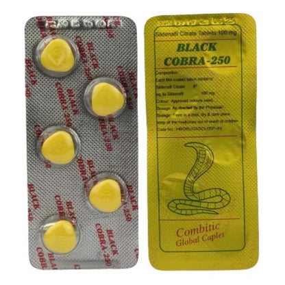 Black Cobra 250mg (20 Tablet)