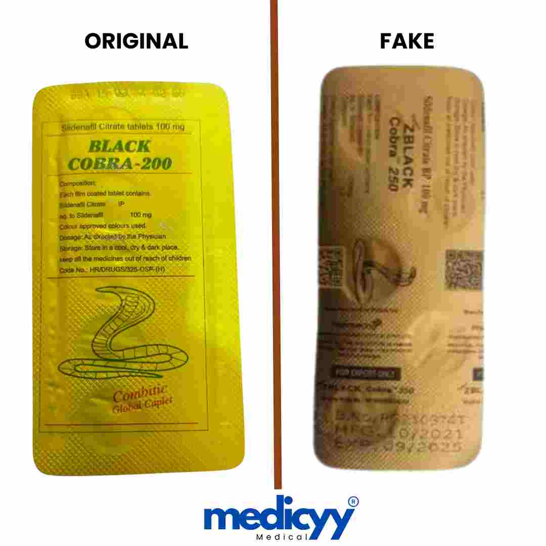 Black Cobra 250mg (20 Tablet)