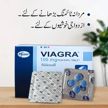 V!agra 100mg 4 Tablet Pack