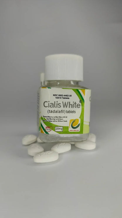 C!alis White Botal – 20mg (Made In UK)