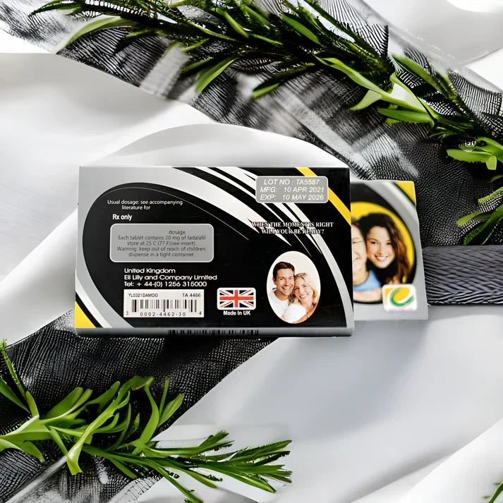 C!alis Black Book 20mg 6 Tablet (Made In UK)