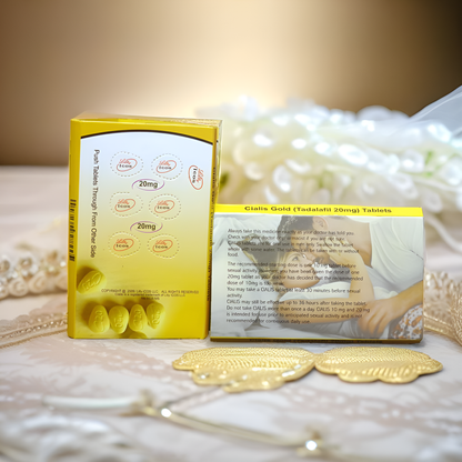 C!alis Gold Book 20mg 6 Tablet (Made In UK)